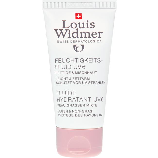 Louis Widmer Fluide Hydratant UV 6 Licht Geparfumeerd 50 ML