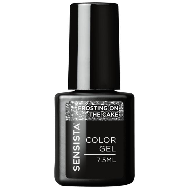 Sensista Color Gel Nagellak Frosting on the Cake Zilver/Glitter
