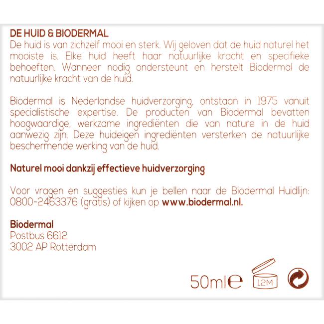Biodermal Dag- en Nachtcrème 50 ML