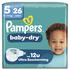 Pampers Baby Dry Luiers Maat 5 11-16 kg 26 stuks