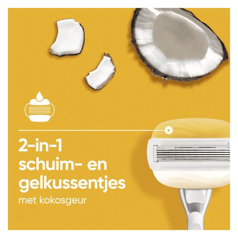 Gillette Venus Comfortglide Luipaard Navulmesjes - 3 Stuks