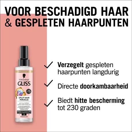 Gliss Split Hair Miracle Anti-Klitspray 200 ML