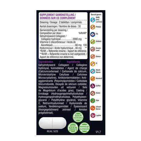 Lucovitaal Super Collageen 2000Mg 60 tabletten