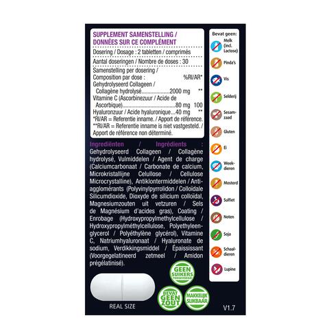 Lucovitaal Super Collageen 2000Mg 60 tabletten