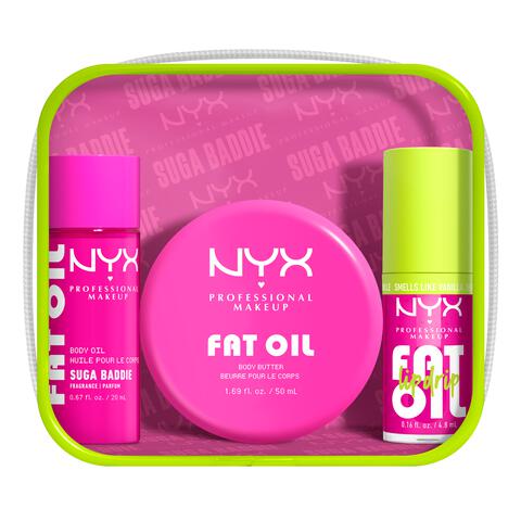 NYX Professional Makeup Fat Oil Lip & Body Kit Suga Baddie 20 ML