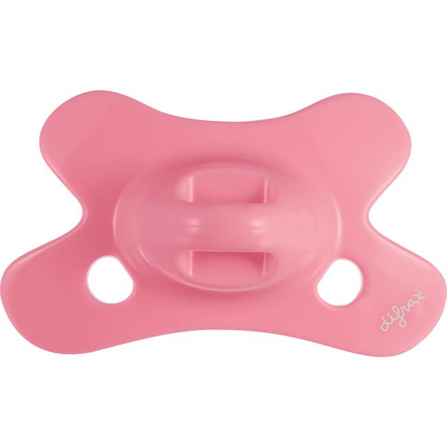Difrax Fopspeen Natural 0-6 M Uni Raspberry