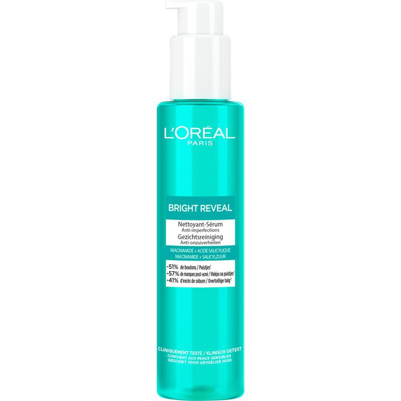 L'Oréal Paris Bright Reveal Gezichtsreiniger met Niacinamide 150 ML