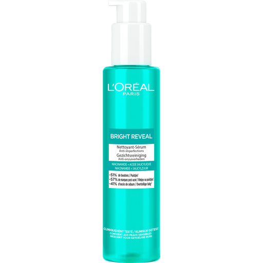 L'Oréal Paris Bright Reveal Gezichtsreiniger met Niacinamide 150 ML