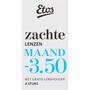 Etos Zachte Maandlenzen -3,50 + Lenshouder 4 stuks