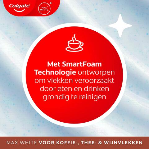 Colgate Max White for Coffee, Tea and Wine Stains Tandpasta 75 ML