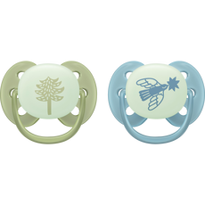 Philips Avent Fopspeen Ultra Soft Nighttime 18M+ SCF094/05 2 stuks