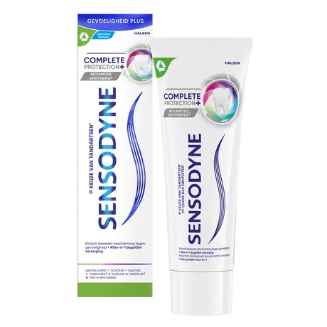 Sensodyne Complete Protection + Advanced Whitening Tandpasta 75 ML