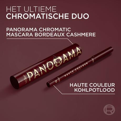 L'Oréal Paris Panorama Chromatic Mascara Bordeaux Donkerrood