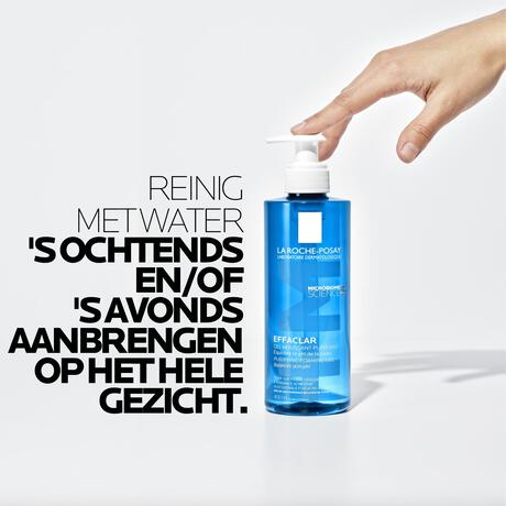 La Roche-Posay Effaclar Zuiverende Reinigingsgel +M Navulling 400 ML