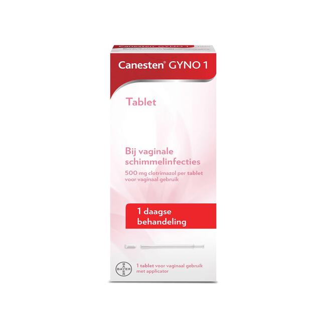 schot Leeg de prullenbak nieuwigheid Canesten Gyno 1 Tablet bij vaginale schimmelinfectie 1 stuks 15 GR | Etos