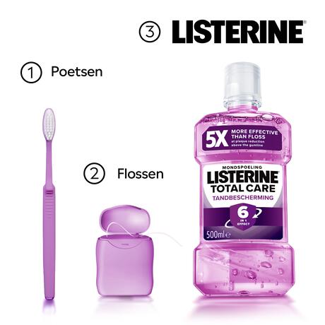 Listerine Total Care Tandbescherming Mondwater 500 ML