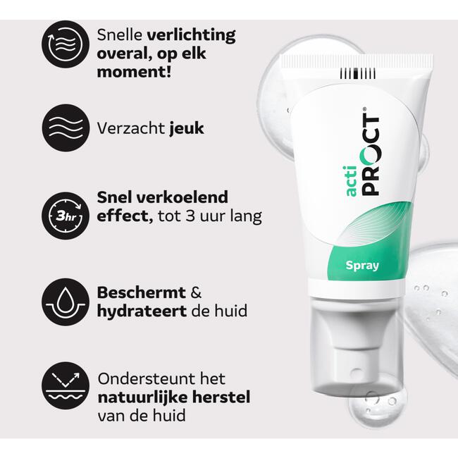 Actiproct Anale Ongemakken Spray 50 ML  