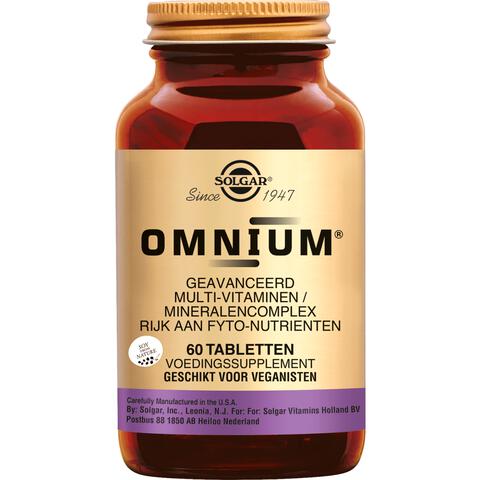 Solgar Omnium 60 tabletten