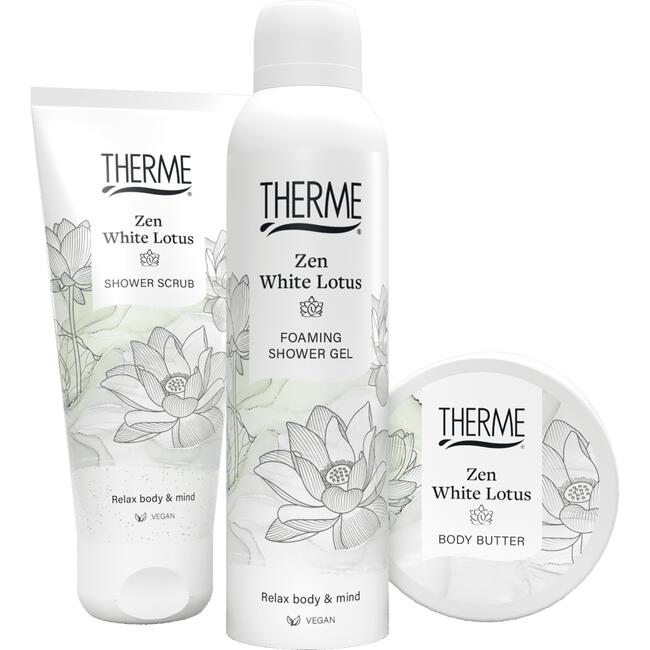 Therme Zen White Lotus Wellness Treatment Gift Set