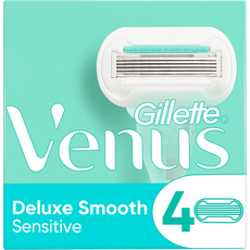 Gillette Venus Deluxe Smooth Sensitive Navulmesjes 4 Stuks