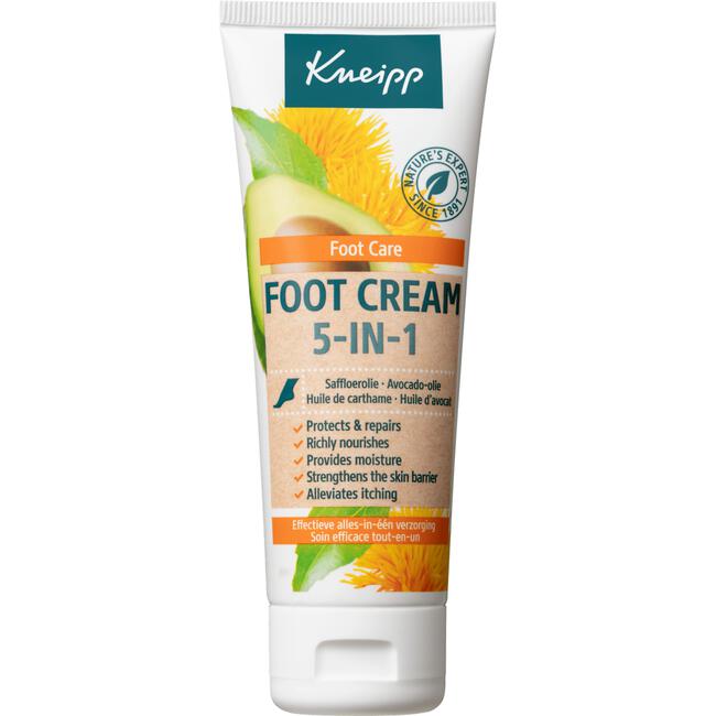 Aanhoudend roze hobby Kneipp Foot Care Voet Creme 5-in-1 75 ML 75 ML | Etos