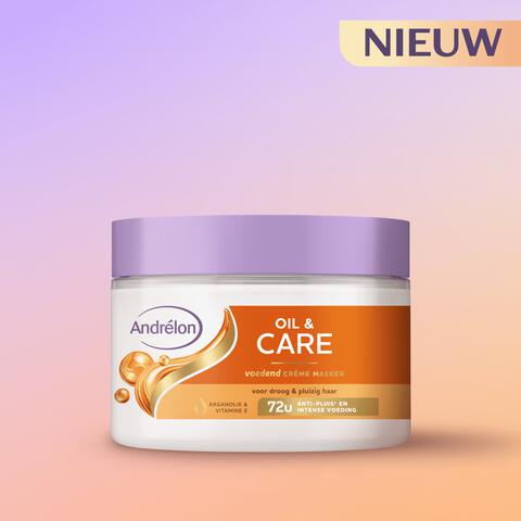 Andrélon Oil & Care Crème Masker Jar 300 ML