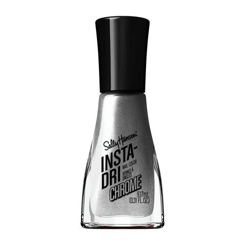 Sally Hansen Insta-Dri Chrome Nagellak - Zilver - 126 Steel the Show