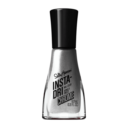 Sally Hansen Insta-Dri Chrome Nagellak Zilver 126 Steel the Show