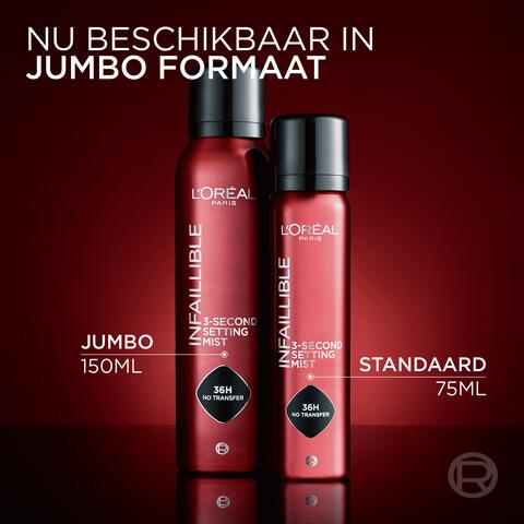 L'Oréal Paris Jumbo Setting Spray 150 ML