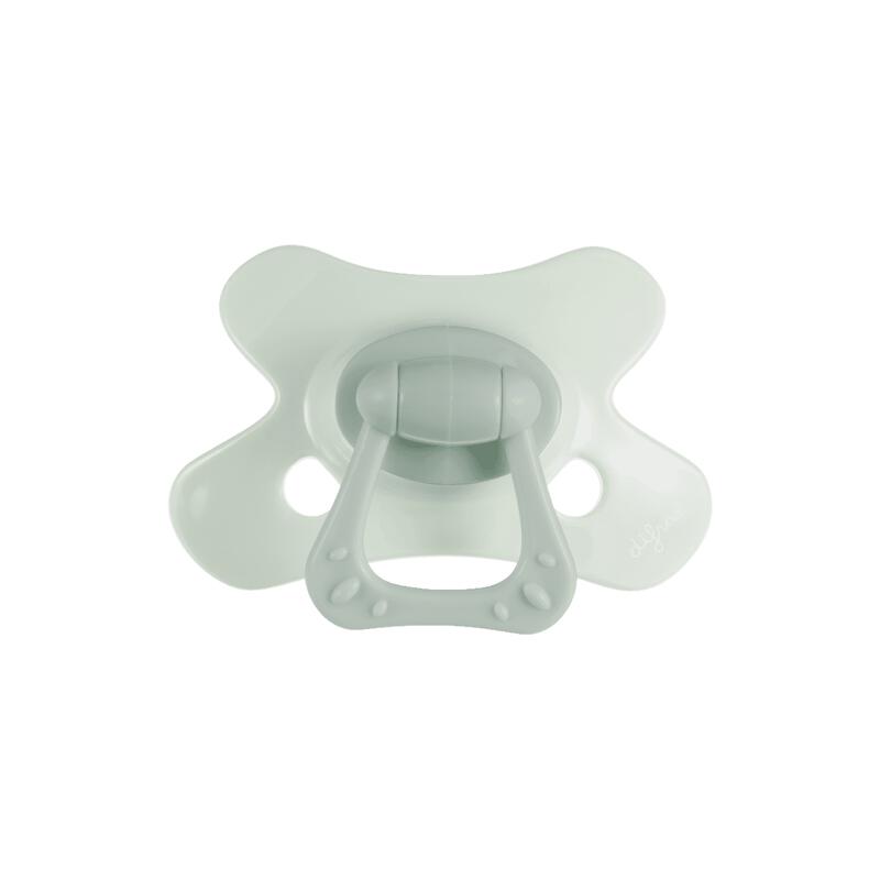 Difrax Fopspeen Natural 6M+ Se Green Jade