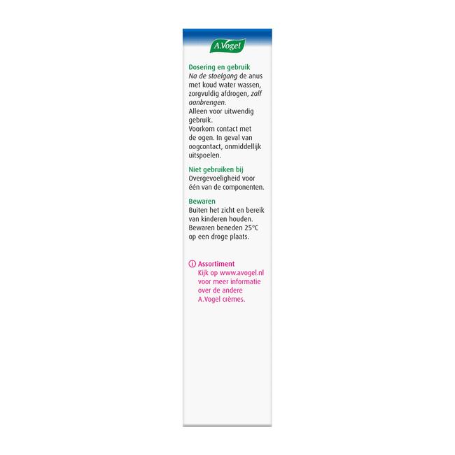 A.Vogel Hamameliszalf Verkoelende Zalf Huid Verzorging Rond De Anus 30 GR
