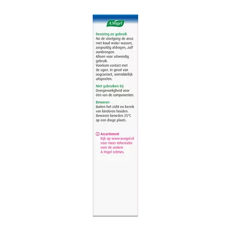 A.Vogel Hamameliszalf Verkoelende Zalf Huid Verzorging Rond De Anus 30 gram