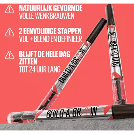 Maybelline New York BUILD A BROW Wenkbrauwpen/fixeergel 250 Blonde