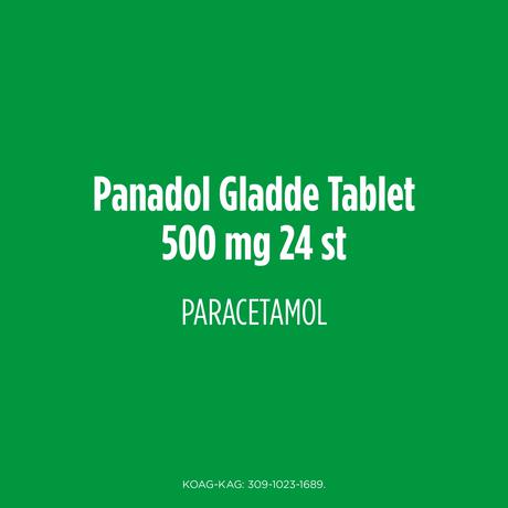 Panadol Paracetamol 500 MG Gladde Tabletten 24 stuks