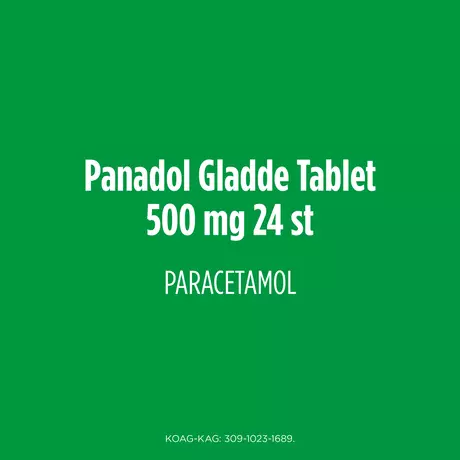 Panadol Paracetamol 500 MG Gladde Tabletten 20 stuks