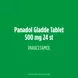Panadol Paracetamol 500 MG Gladde Tabletten 20 stuks