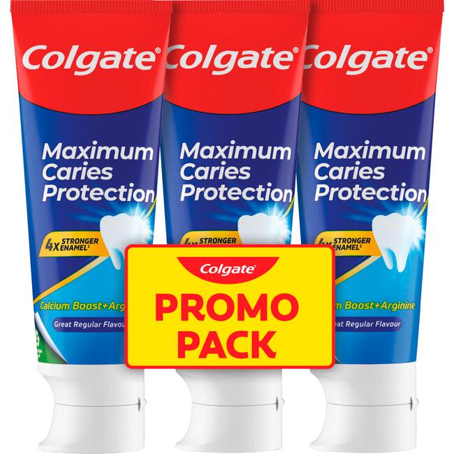 Colgate Caries Protection Voordeelverpakking Tandpasta - 3 x 75 ML