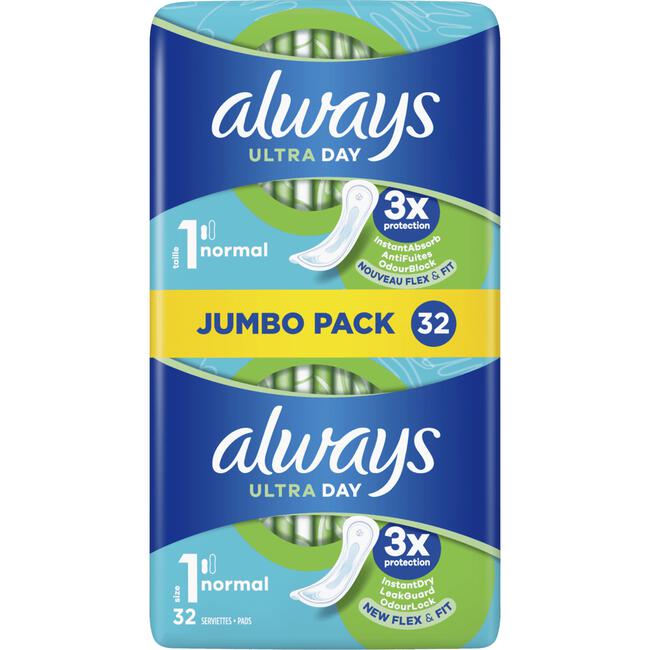 Always Ultra Maandverband Normal 32 Stuks