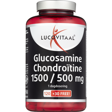 Lucovitaal Glucosamine Chondroïtine 1500/500 mg Tabletten 150 — 150 stuks