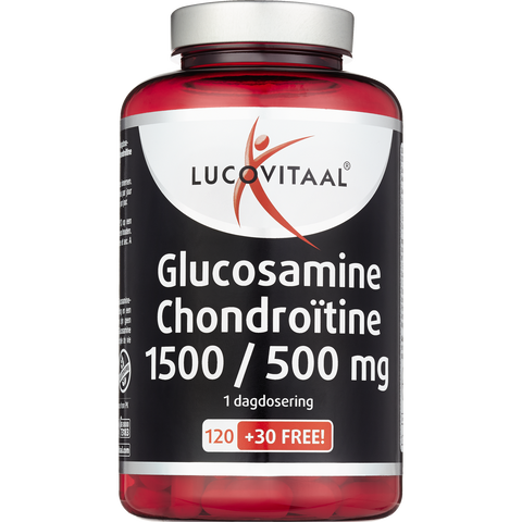 Lucovitaal Glucosamine Chondroïtine 1500/500 mg Tabletten 150 — 150 stuks