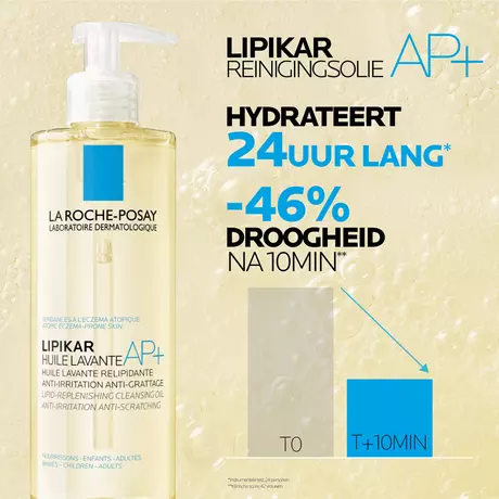 La Roche-Posay Lipikar Reinigingsolie AP+ 400 ML