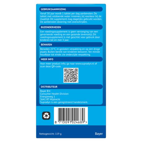 Supradyn Vital 50+ multivitamines voor vijftigplussers  95 tabletten