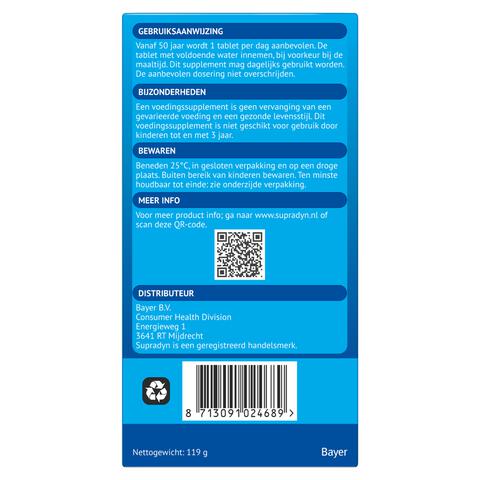 Supradyn Vital 50+ multivitamines voor vijftigplussers  95 tabletten