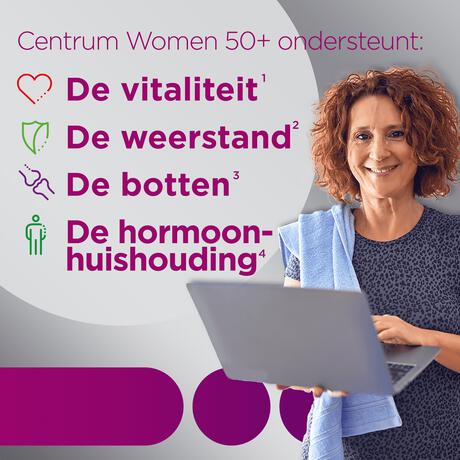 Centrum Women 50+ Multivitaminen Tabletten 90 stuks