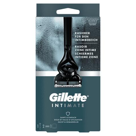 Gillette Intimate Scheersysteem Voor Intieme Zone Met 2 Navulmesjes En Douchehaak