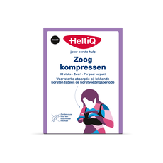 HeltiQ Zoogkompressen Zwart