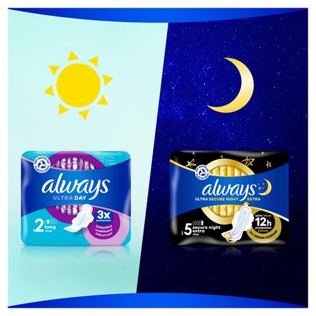 ALWAYS ULTRA PADS WINGS L 48 - QP