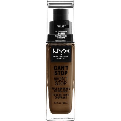 NYX Professional Makeup Can't Stop Won't Stop Foundation Walnut CSWSF2