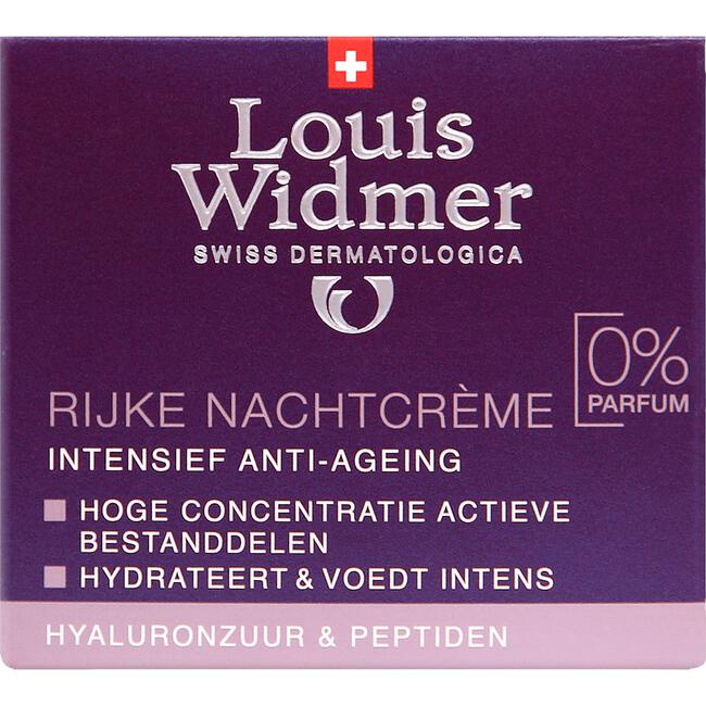 opwinding Voetganger programma Louis Widmer Rijke Nachtcrème Zonder Parfum 50 ML 50 ML | Etos