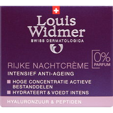 Louis Widmer Rijke Nachtcrème Zonder Parfum 50 ML